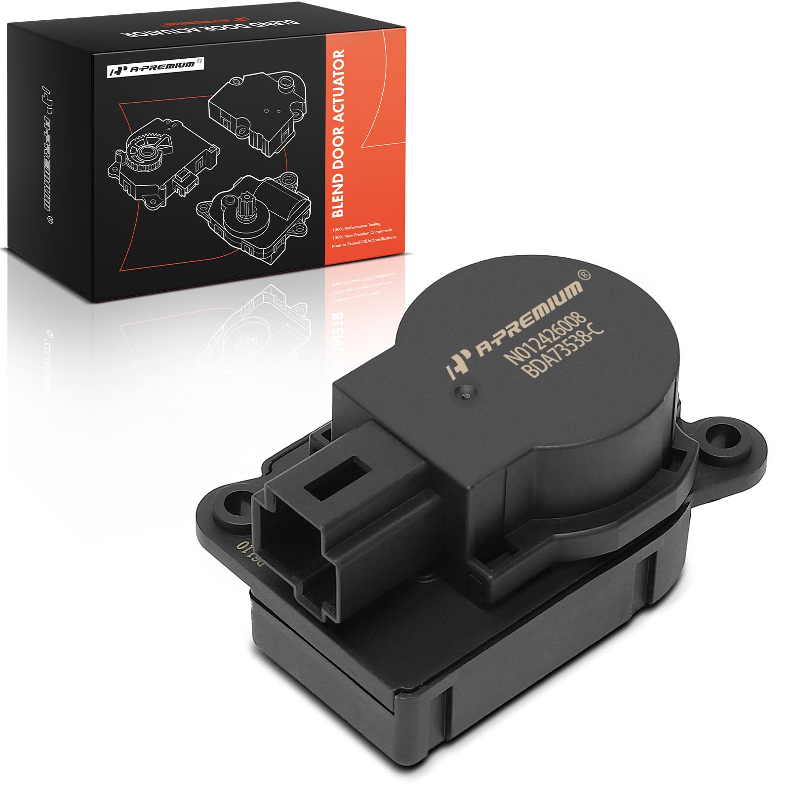 HVAC Heater Blend Door Actuator Compatible with Buick Encore 2013-2022, Encore GX 2020-2022 & Chevrolet Spark 2014-2016, Spark EV 2014-2016, Volt 2011-2015 & Cadillac ELR 2014-2016