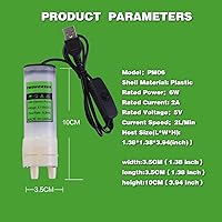 Vista 5 de Portable USB Electric Auto siphon Self Priming Pump for Bottling Home brew Wine,Beer and Kombucha, DC 5V Food Grade Water Transfer Pump With 6.5FT