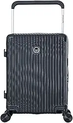 Mala de Bordo Cronos Rígida 360° Santino P- ABEV701P Preto