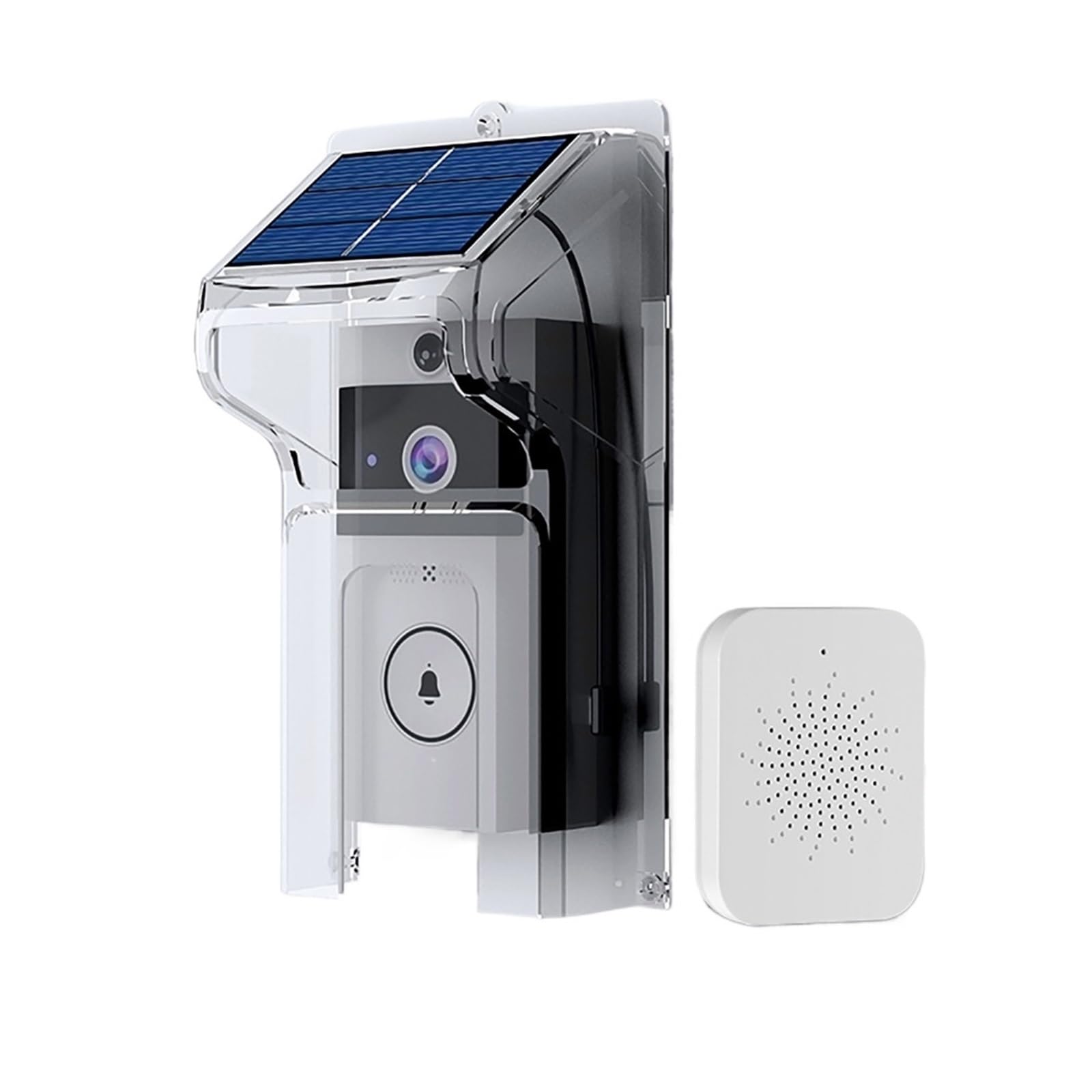 Sonnette vidéo et interphone solaire : ne manquez plus aucun livreur