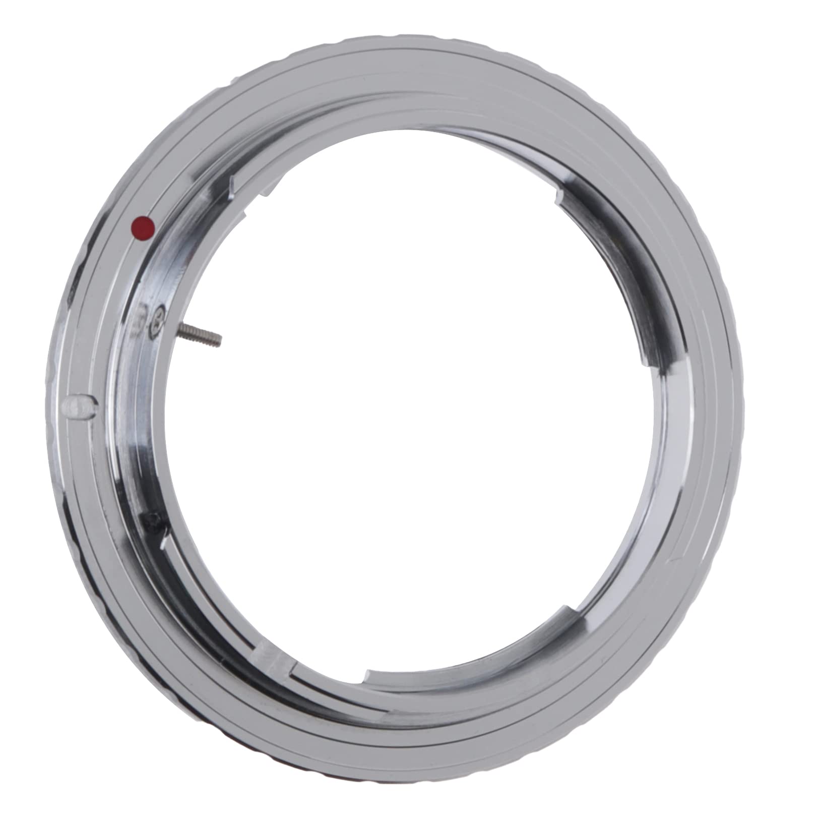 Hersmay Adattatore di montaggio per Olympus OM adatto per Canon EOS EF EF-S Mount 1D X, 5D, 6D, 7D Mark II/III/IV, 60D, 70D, 77D, 80D, 700D, 750D, 760D, 800D, 1000D, 1200D, 1300D, 400D, 1300D, 400D