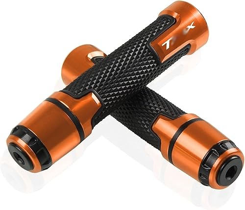 WXSM Motorcycle Handlebar Grip for Y-amaha XT660 XT660R XT660X 2004-2014 2008 2009 2010 2011 2012 2013 (Color Orange)