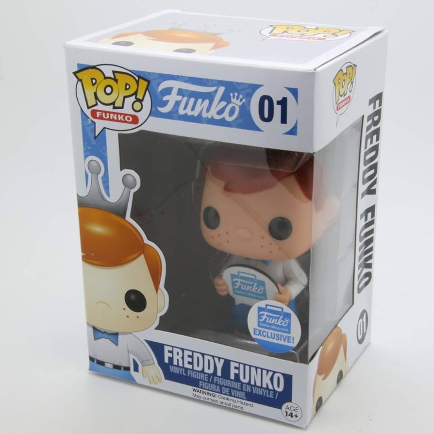 Amazon.co.jp: Funko Pop Vinyl Bobblehead Freddy With Sign 01
