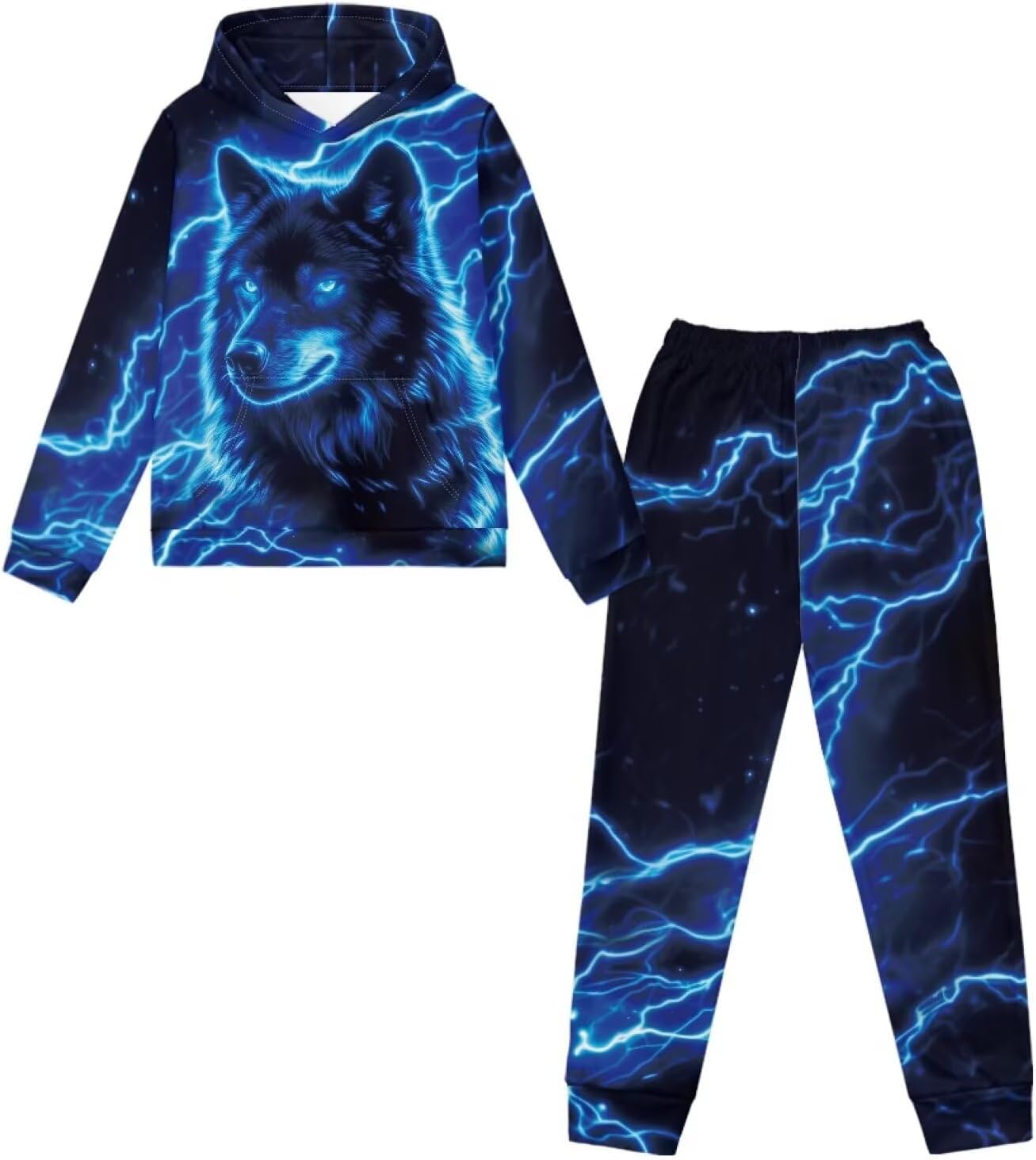 Boys Pants Set 5-12 Stylish Hoodies Sweatshirts and Sweatpants Tracksuits Soft Long Sleeve Hoodie Sweatsuit Sets