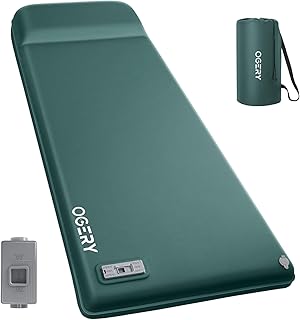 OGERY Self-Inflating with Electric Pump, one of the best sleeping pads for 2026