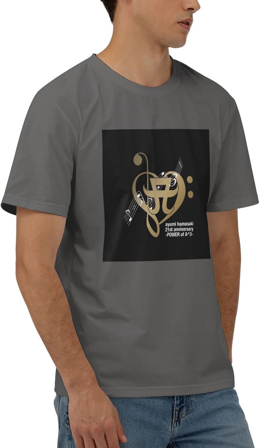 Amazon | 浜崎あゆみ7 100% 綿 おしゃれ 男女兼用 半袖 T シャツ 透気