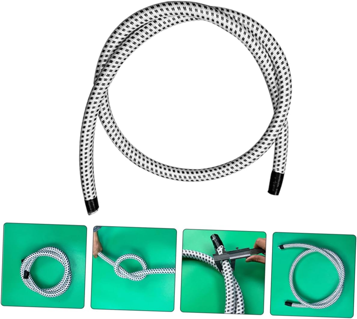 GLEAVI Garment Steamer Guide Hose High-temperature Resistant Flexible Steam Tube for Ironing Replacement for Steam Iron Pvc and Nylon Construction Easy Installation