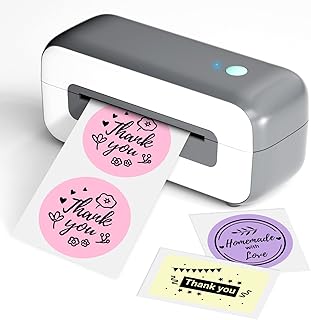 Phomemo Thermal Label Printer, Shipping Label Printer, Desktop Label Printer for Mac Windows Chromebook, Thermal Printer Compatible with Amazon, Ebay, Shopify, Etsy, UPS, FedEx, DHL