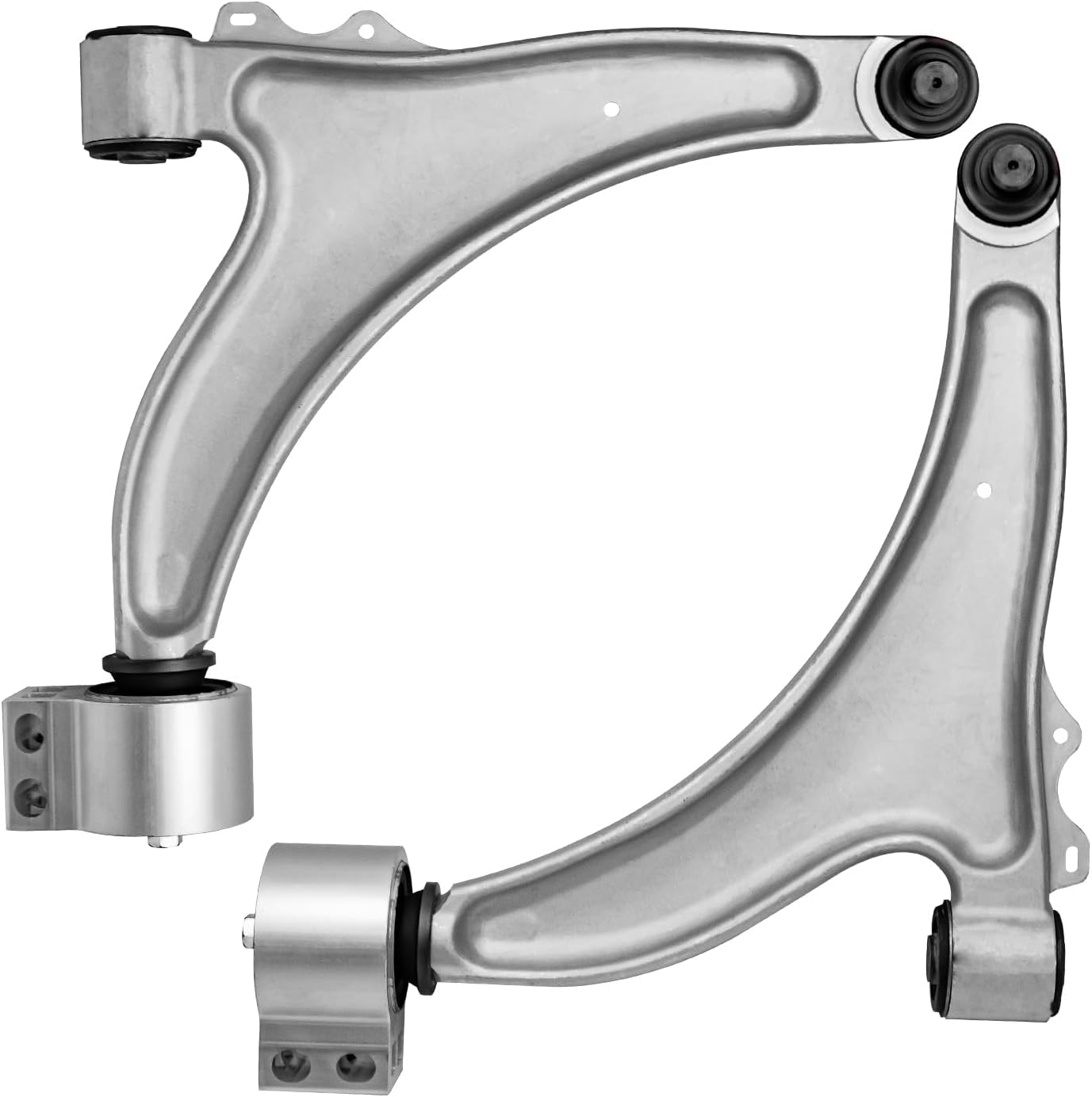 Detroit Axle - Front Lower Control Arms w/Ball Joints Sway Bar Links Replacement for 2010-2012 Buick LaCrosse Regal Allure - 4pc Set