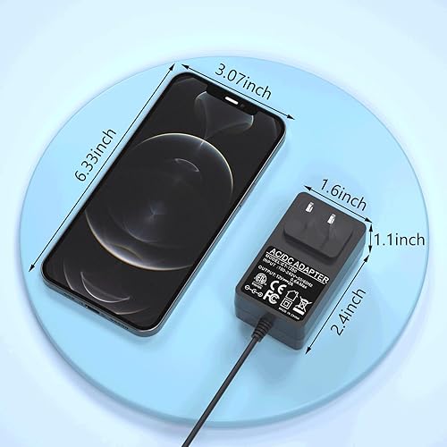 Miniatura 5 de Cable de alimentación elíptico Horizon para Horizon EX-59 Elíptica EX59 EX 59 EX-69 Fitness 12V AC Adapter