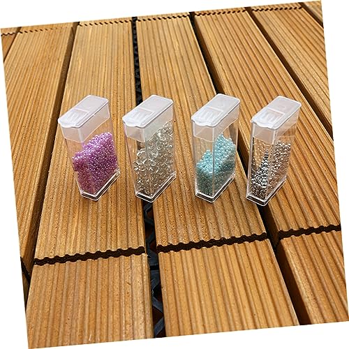 Boîte de rangement transparent pour perles Uonlytech plastique - 6