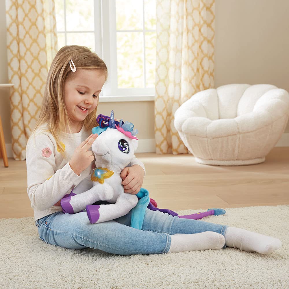 VTech Styla, Ma Unicorno Trucco Magico, Peluche Unicorno Interactive - Dati 4 Anni