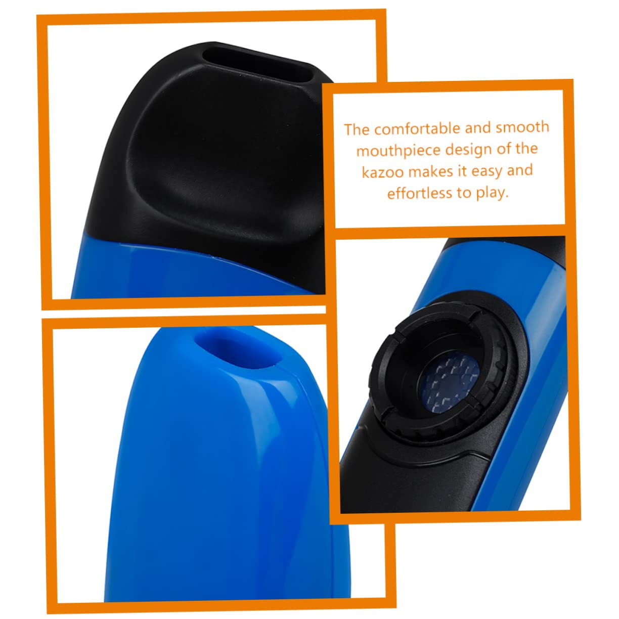 TOYANDONA 3sets Kazoo Elettrico Professionale Per Performance Strumento Musicale Facile Da Usare Per Adulti Include Cavo Di Collegamento Strumento Unico Per Accompagnamento e Spettacoli