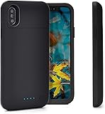 Funda para iPhone X/XS, 5200 mAh KULOCO, Funda de Carga port?til Recargable con bater?a extendida, Paquete de Carga para iPhone X (5.8 Pulgadas) iPhone X Negro Funda para iPhone X/XS, 5200 mAh KULOCO, Funda de Carga port?til Recargable con bater?a extendida, Paquete de Carga para iPhone X (5.8 Pulgadas) iPhone X Negro