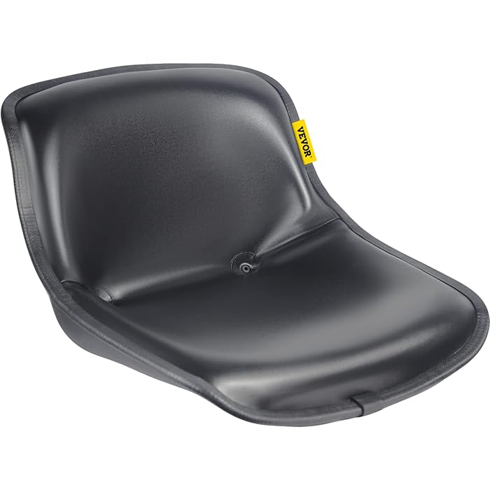 Buy VEVOR Universal Tractor Seat, Industrial High Back, Black PVC Lawn