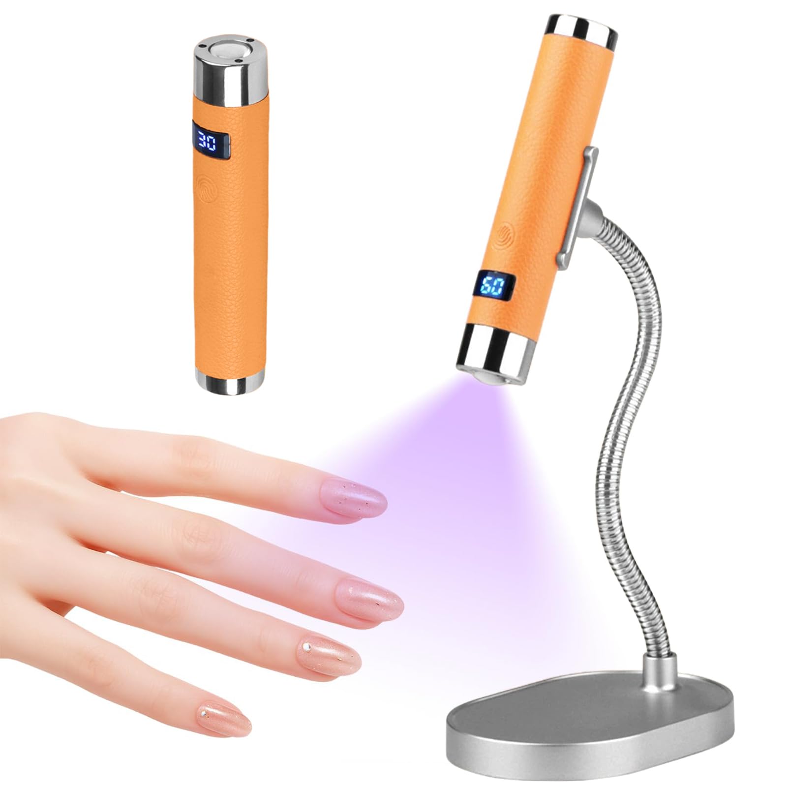 Amazon.co.jp: ネイルライト ペン型 ジェルネイルライト UV LEDライト