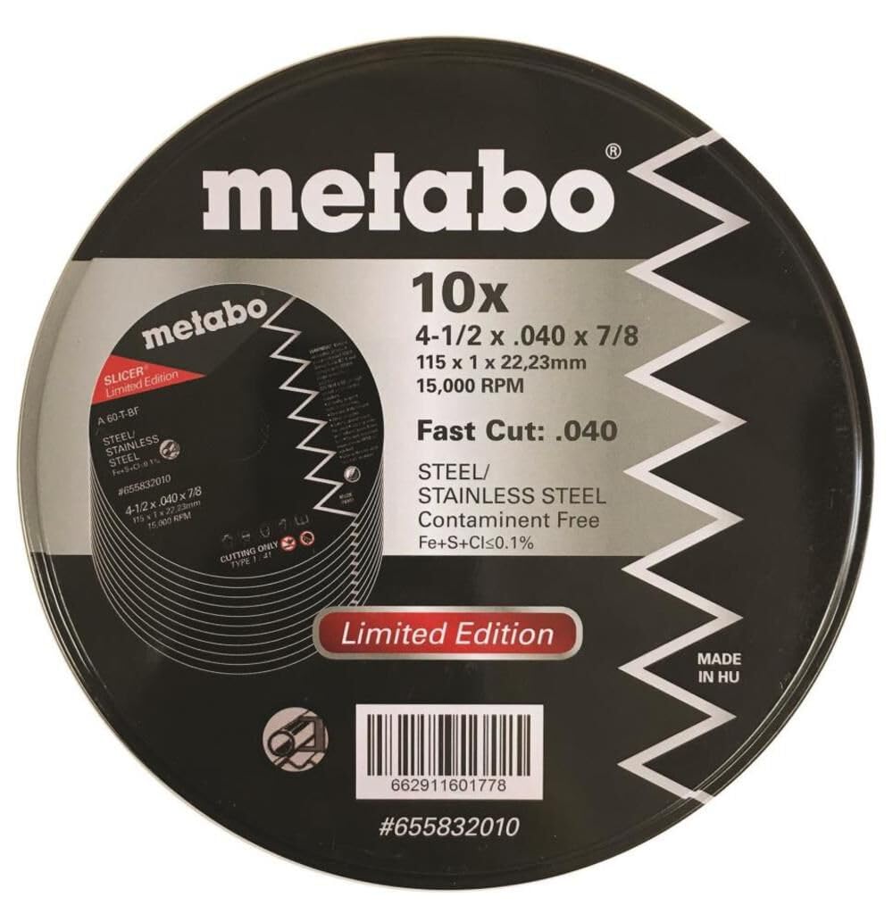 Roue de coupe Metabo 655832010 pour meuleuse d angle