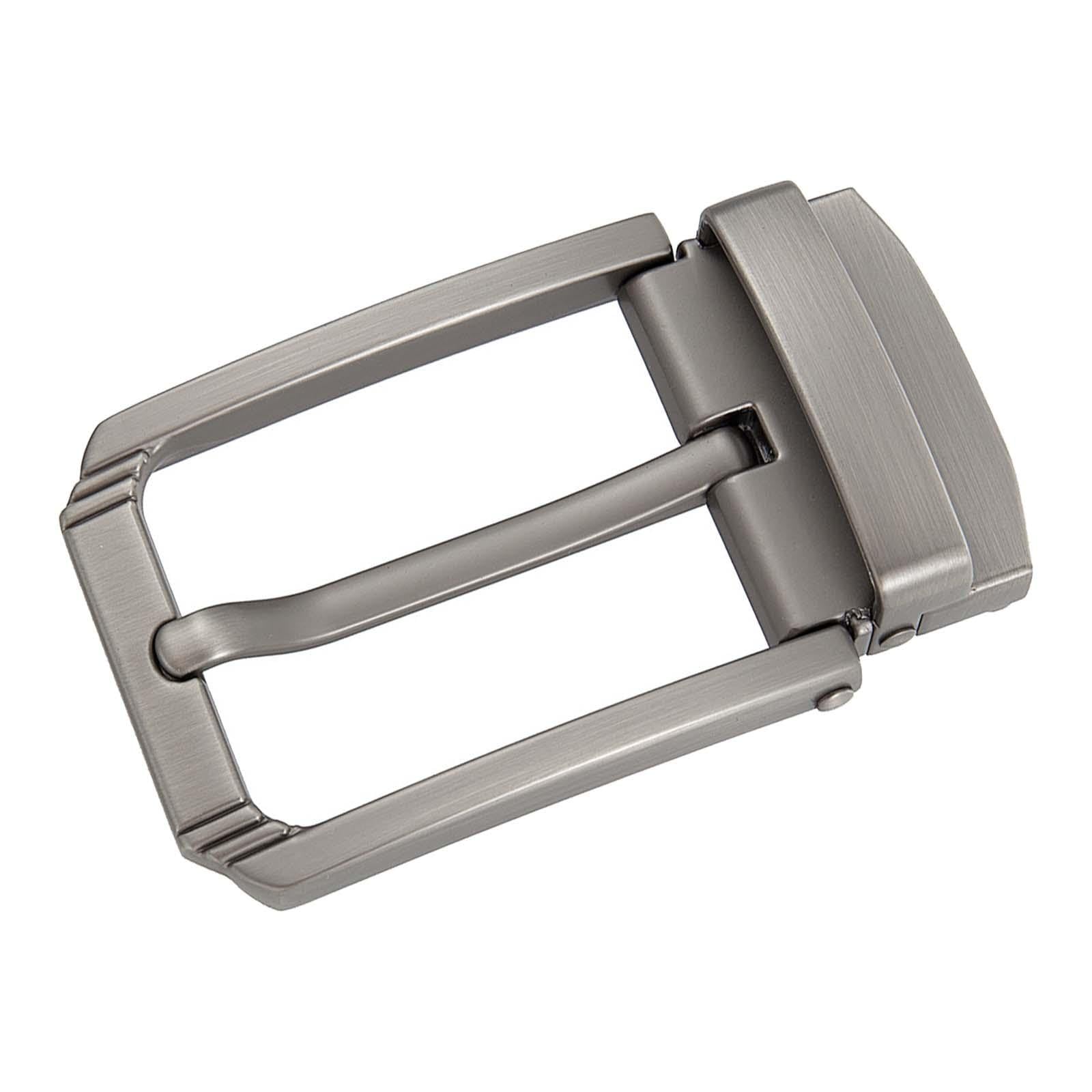 zoomella Metal Belt Buckle for 33mm-34mm Belt Replacement Mens Luxury Pin Belt Buckle Gray|Clothing Shoes & Accessories |Mens Accessories |Belt Buckles|1 Belt Buckle(Only Buckle)|Accessories, Organizer, Storag-picture-8