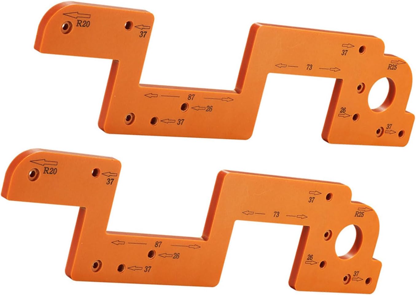 Multipurpose Woodworking Tool Switches Opening Template with Routers Corner Jigs Easy Installion Furniture Making Woodworking Tool