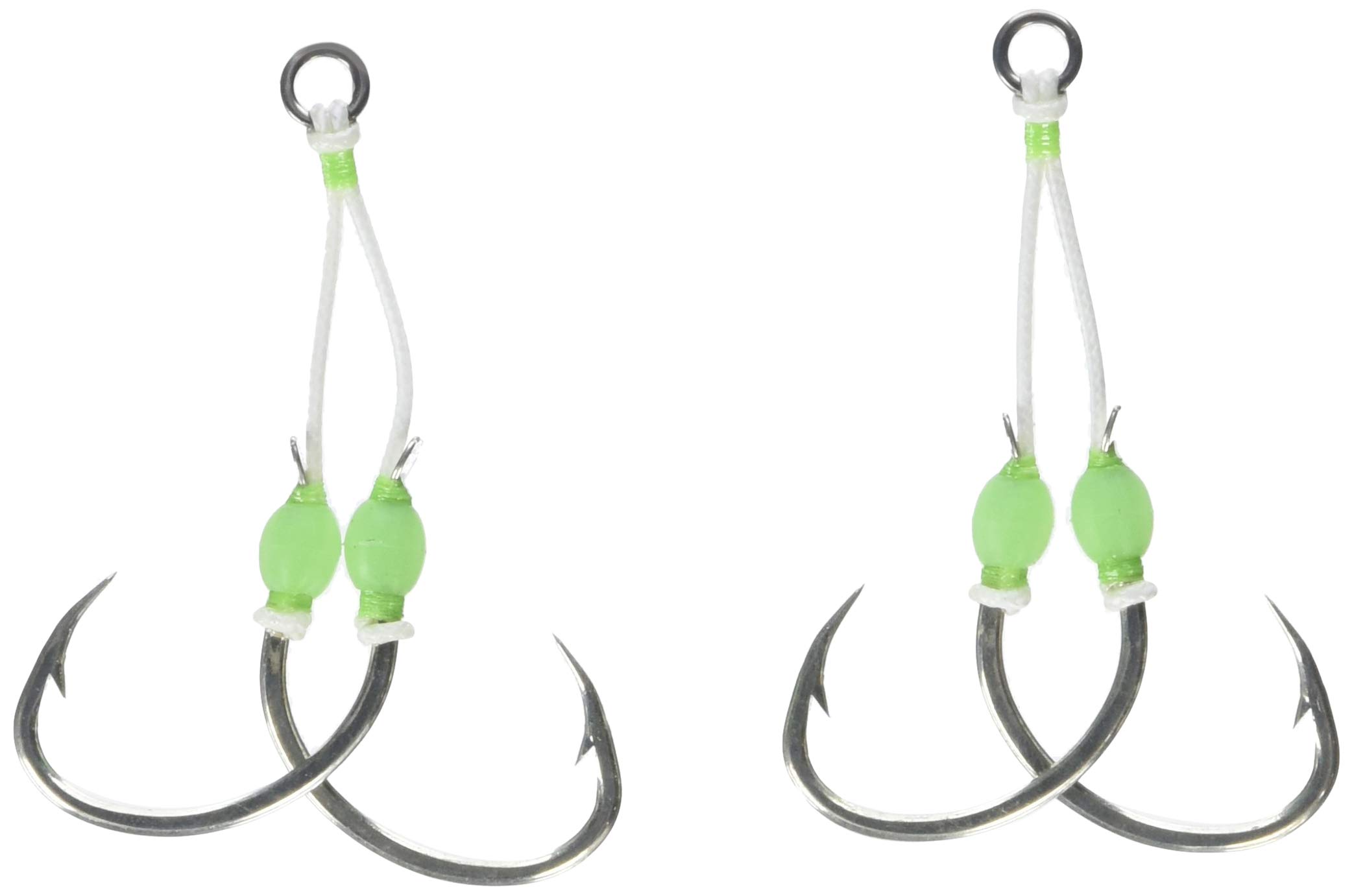 Slow Pitch Double Assist, White 4/0