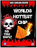 1 x Hottest Chip in The UK - Carolina Reaper Extreme Heat UK - Box of 1 Challenge