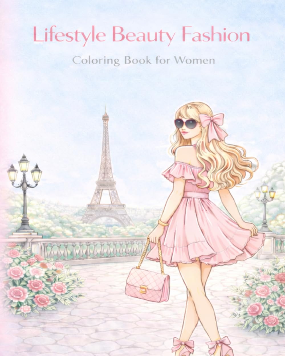 Lifestyle Beauty Fashion: coloring book for women