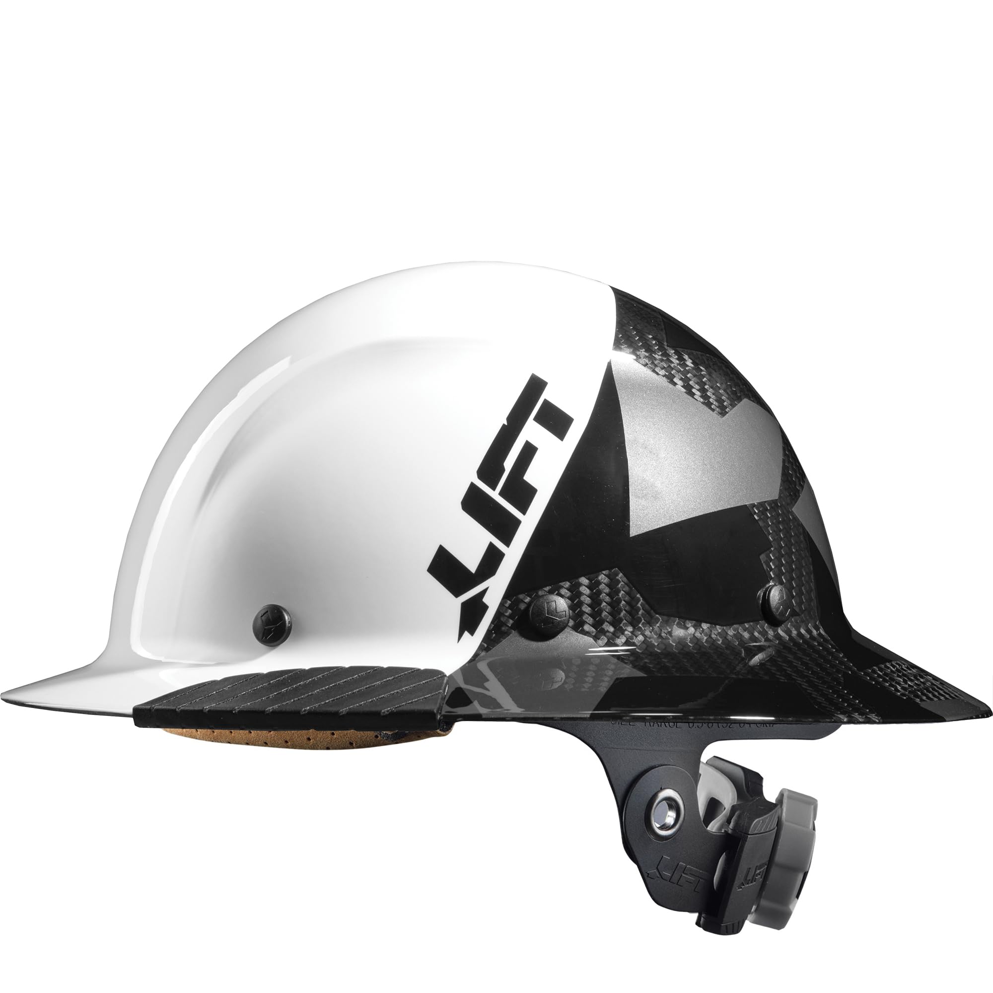 DAX Carbon Fiber Full Brim 50-50 (White/Black Camo)