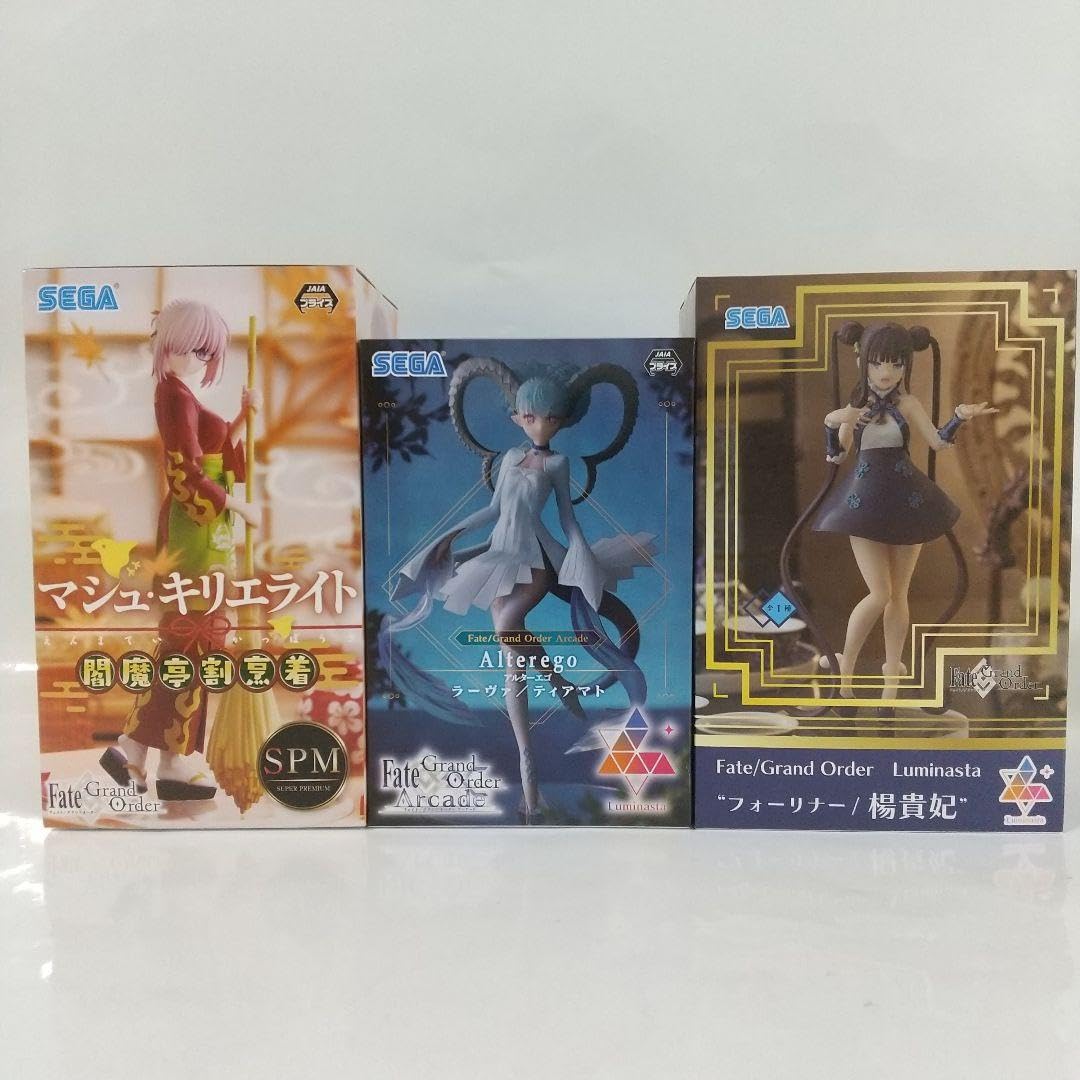 Amazon.co.jp: Fate Grand Order プライズフィギュア3点セット : おもちゃ
