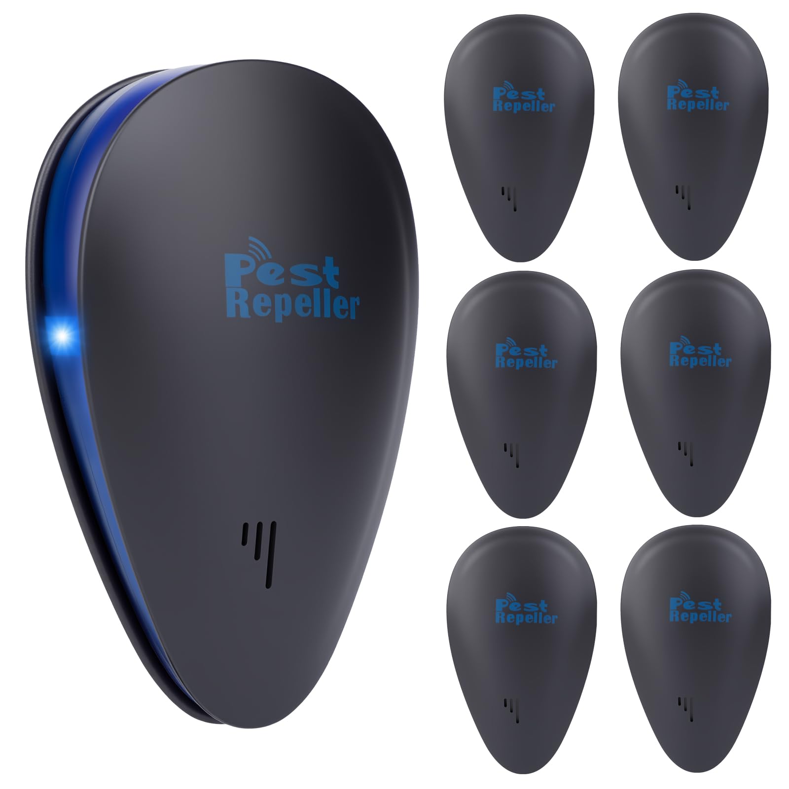 SMKRKNG 6 Pack Ultrasonic Repellent Indoor