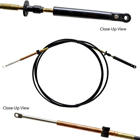 0173112 173112 12FT Throttle Shift Remote Control Cable fits Johnson Evinrude OMC from 1979 To Present Date