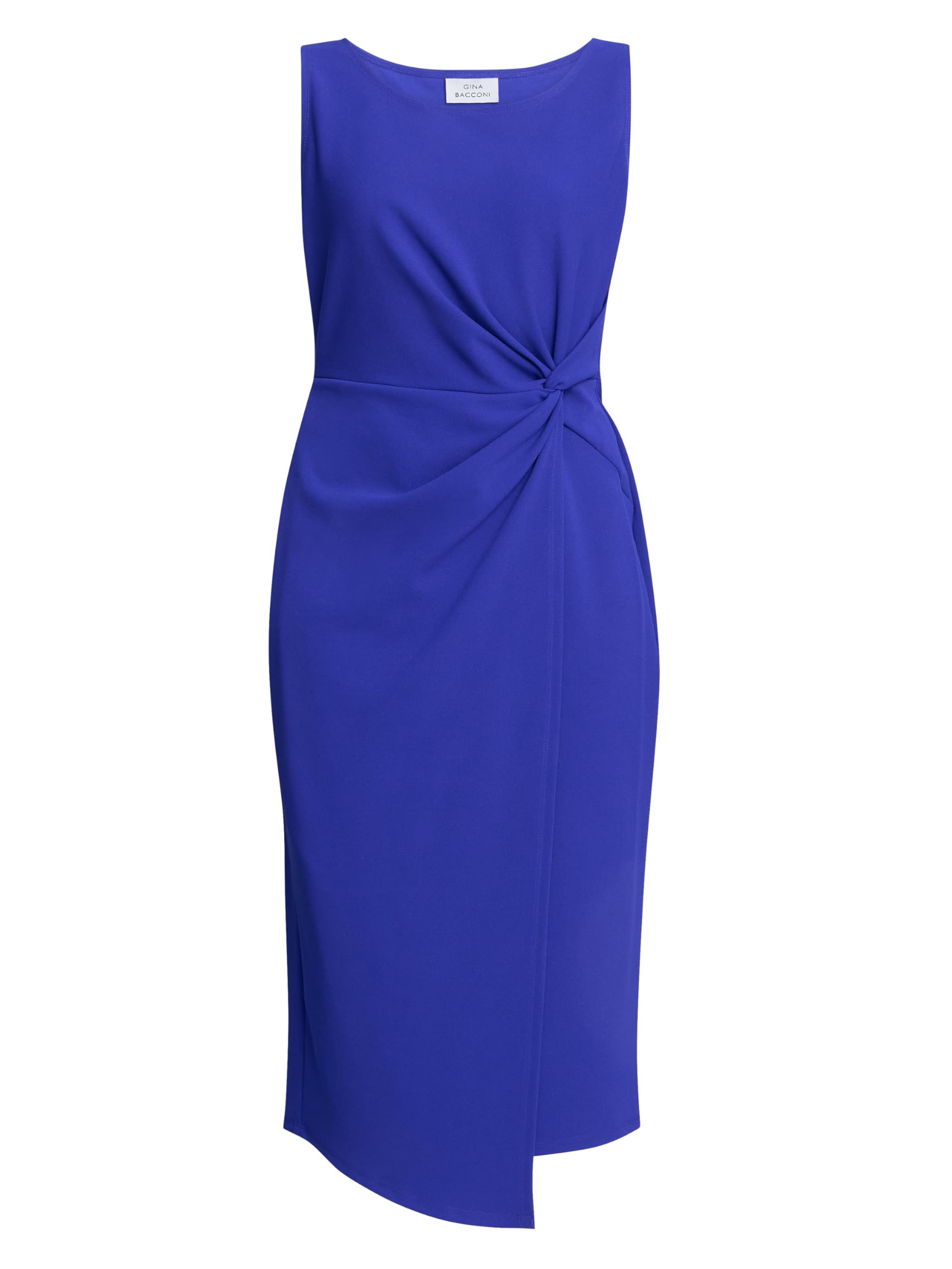 Gina Bacconi Women's Pencil Skirt Dress Cocktail, Cobalt, 20