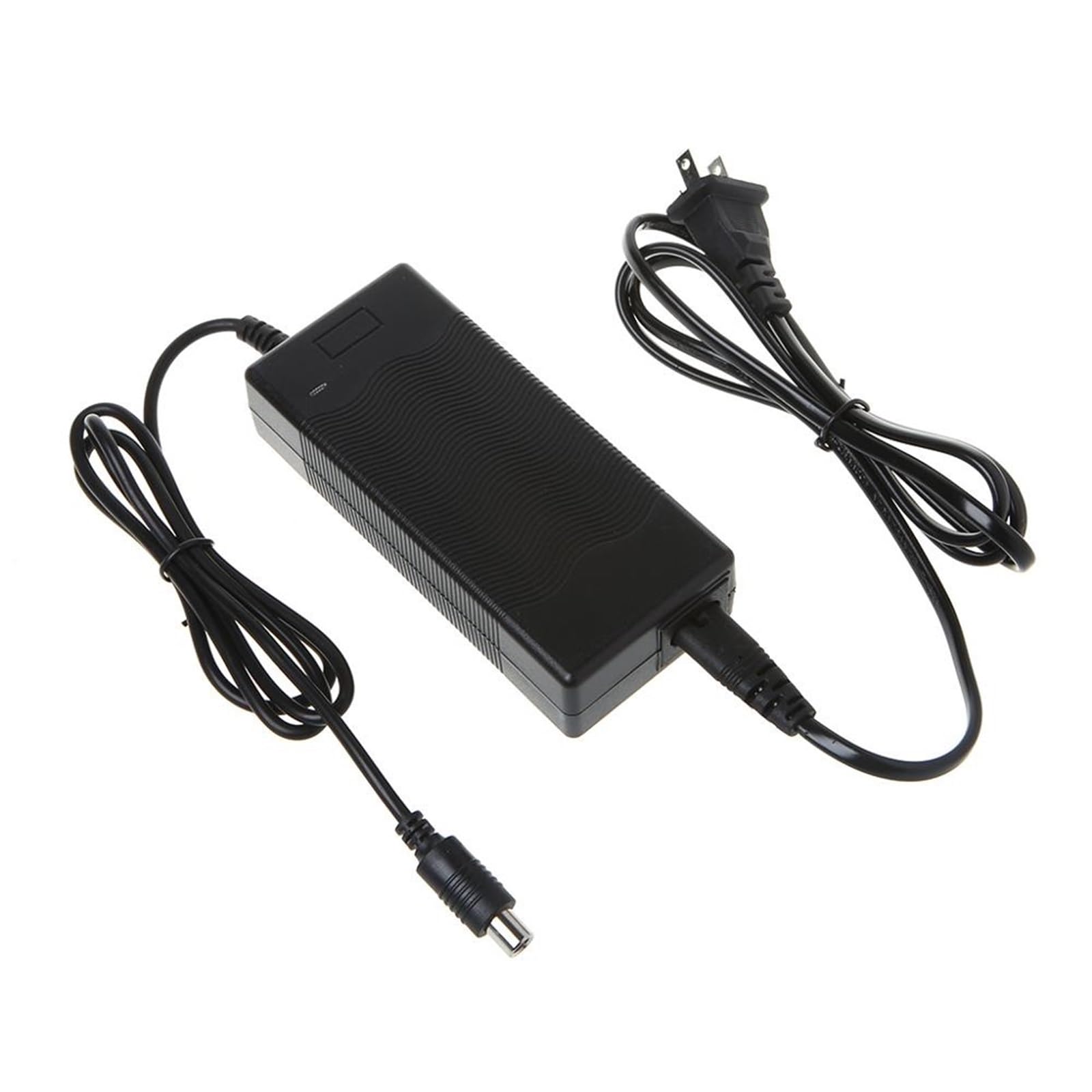 Cargador de batería de litio 42V CC 2A compatible con Xiaomi, M365, batería de litio 36V, carga rápida inteligente, enchufe UE/EE.UU., CA 100-220V (enchufe EE.UU.)