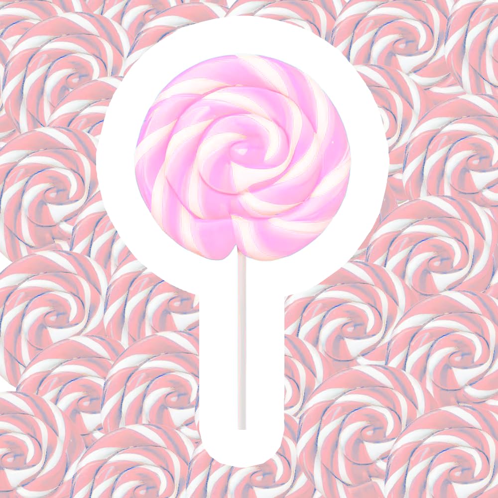 Lollypop Party Lecca Lecca Girandola Bianco e Rosa al Gusto di Frutta Box 24x40g