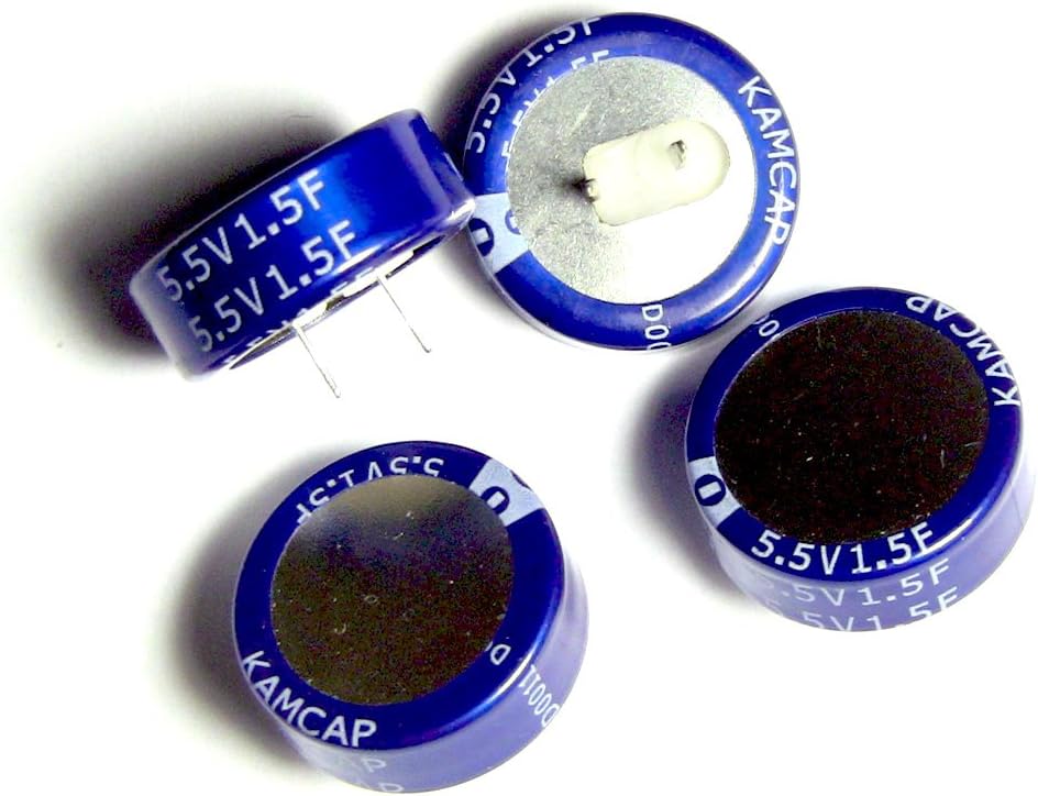 4Pc 1.5F Farad Electric Double Layer Super/Ultra Capacitor 5.5V KamCap K