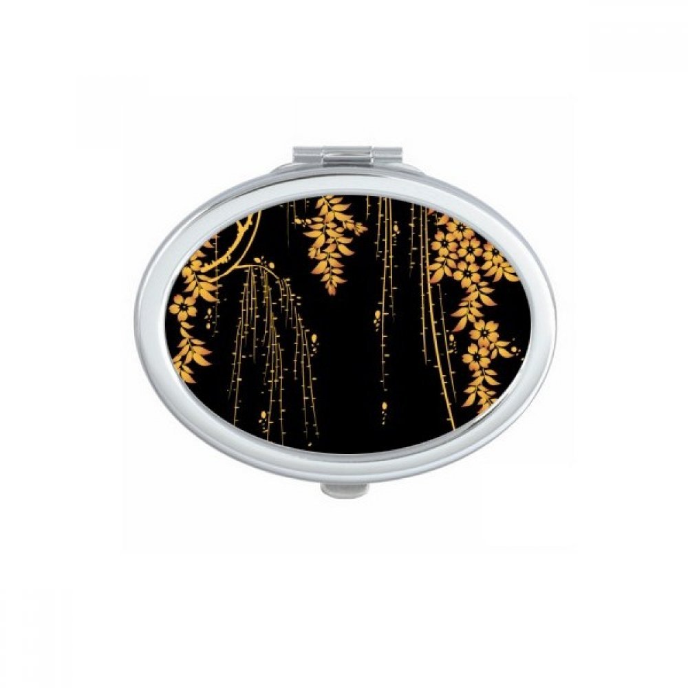 Miroir de poche compact peinture japonaise pour corriger votre maquillage partout