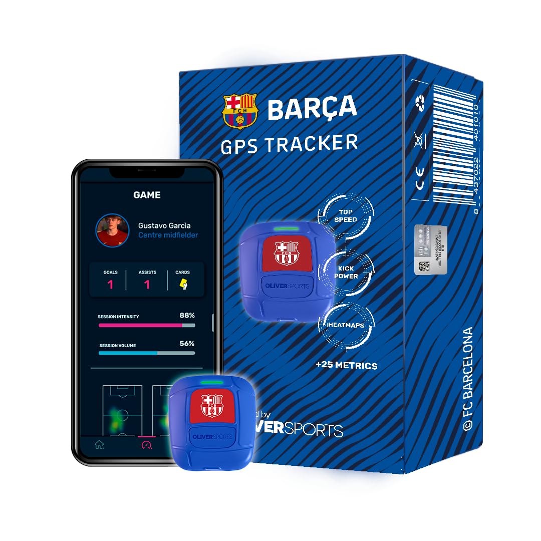 BARÇA GPS Tracker Powered by Oliver Sports