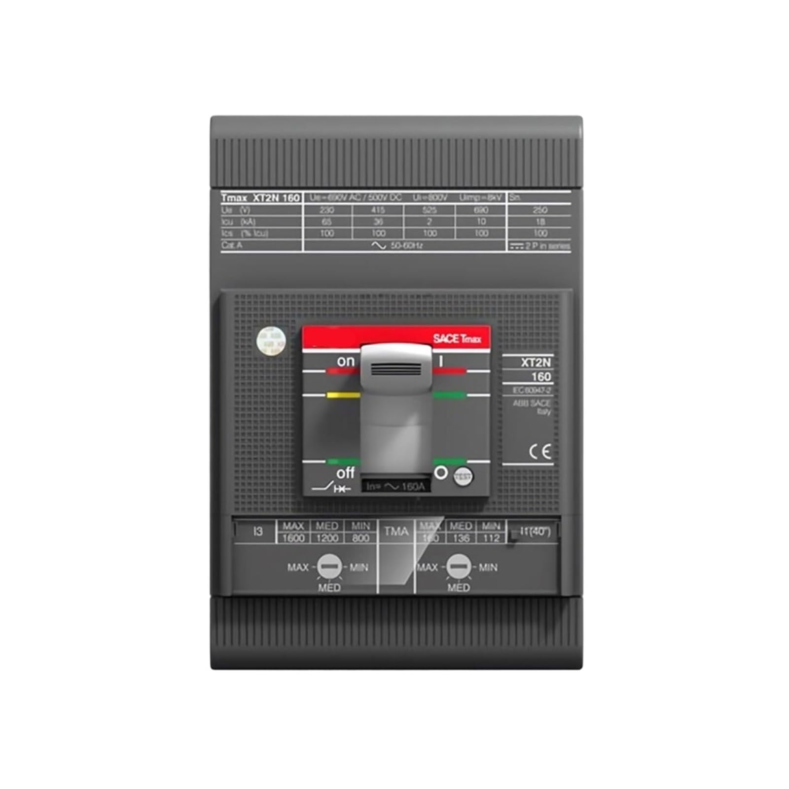 Disjoncteur XT2N160 TMA40-400 contre les surcharges et courts-circuits 3P