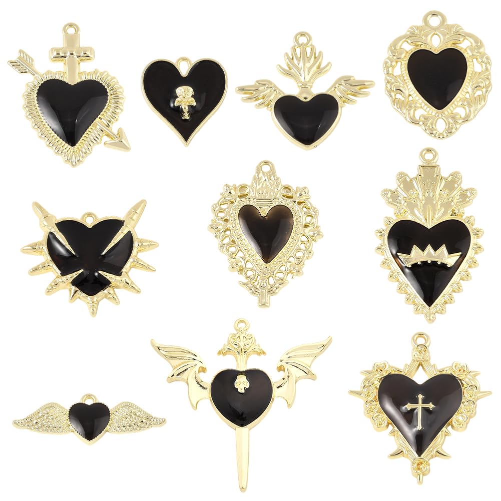 Breloques sacrées en alliage de qualité supérieure pour finitions de bijoux raffinées