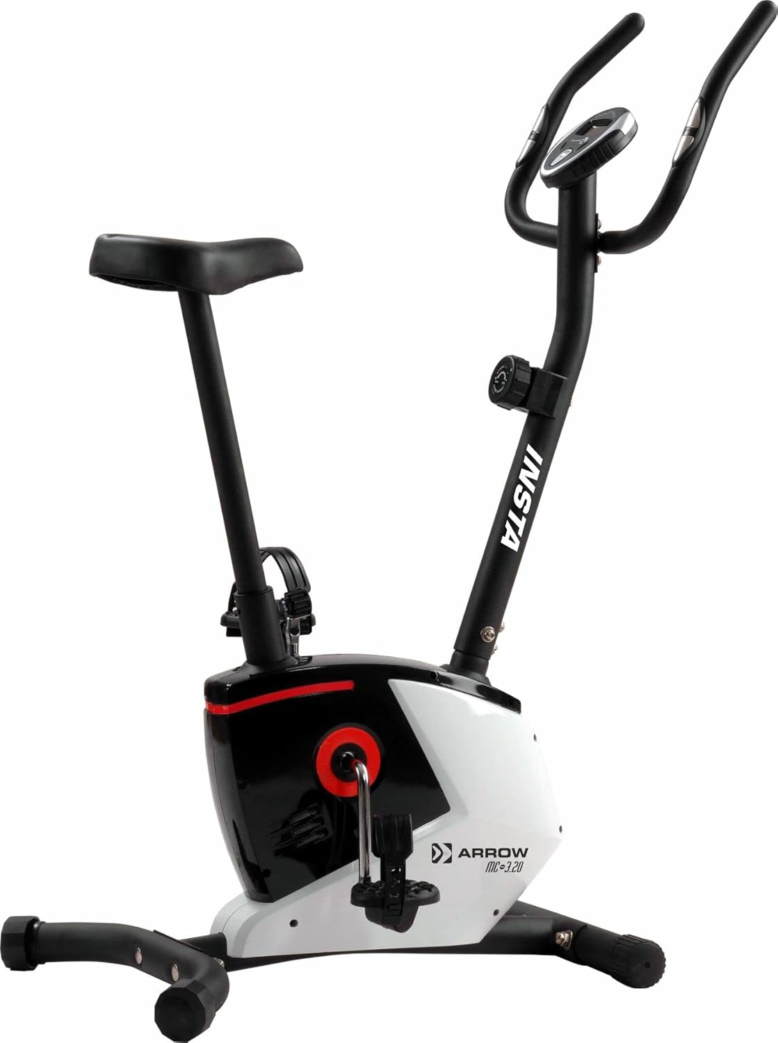 Arrow Fitness Upright Exercise Bike With Insta