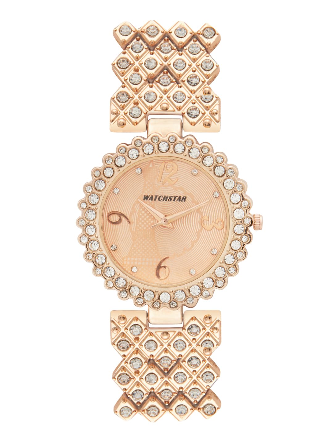 Analog Stainless Steel Silver Plated Womens Watch (Black Rose Gold Black Rose Gold Strap) (B0D31VJVT9) Amazon Price History, Amazon Price Tracker