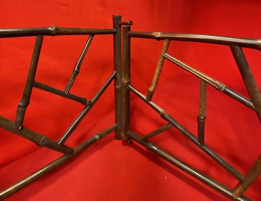 風炉先　結界　竹細工　煎茶道具　古竹 風炉先結界竹細工煎茶道具古竹