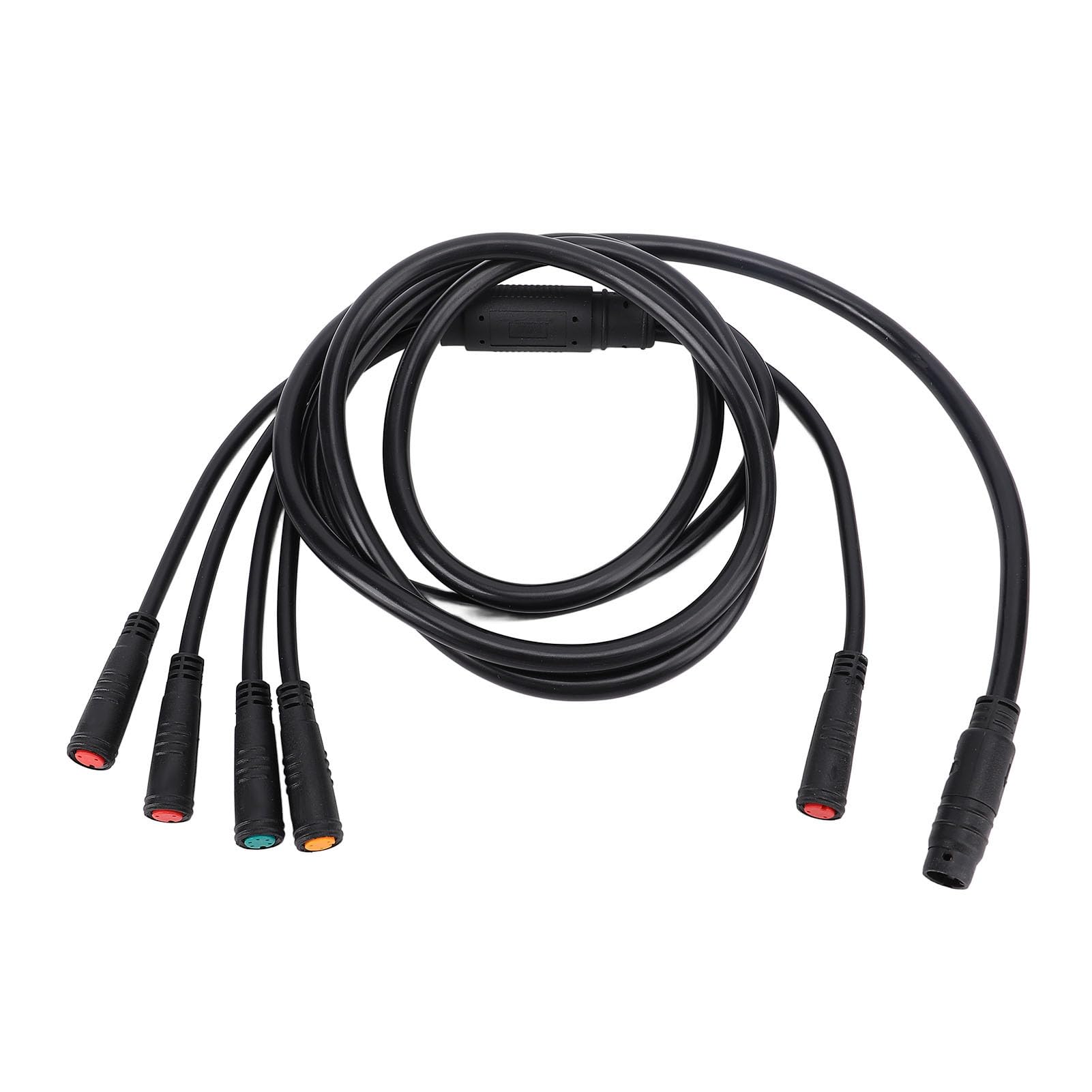 Kontroler Sinusoidalny 30A Wodoodporny Regulator Prędkości Silnika Elektrycznego Roweru ze Stopu Aluminium z Kablem 5 w 1 do Silnika 36V 48V 1000W