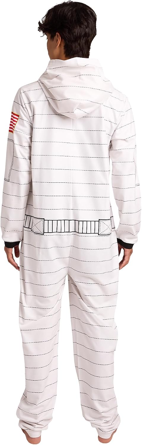 Bioworld Power Ranger Adult Long Sleeve Hooded Cosplay Onesie Costume Union Suit