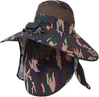 Sombrero de verano para niño con ventilador solar para mujer y hombre, al aire libre, senderismo, vida cotidiana, verano, transpirable, ligero, ajustable, ala ancha, sombrero de sol abeja