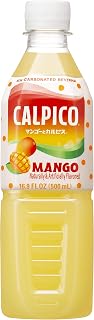 Mango, Non-Carbonated Drink, Japanese Beverage Contains Mango Juice Concentrate, Sweet and Tangy Asian Drink, 16.9 FL oz. (Pack of 24)