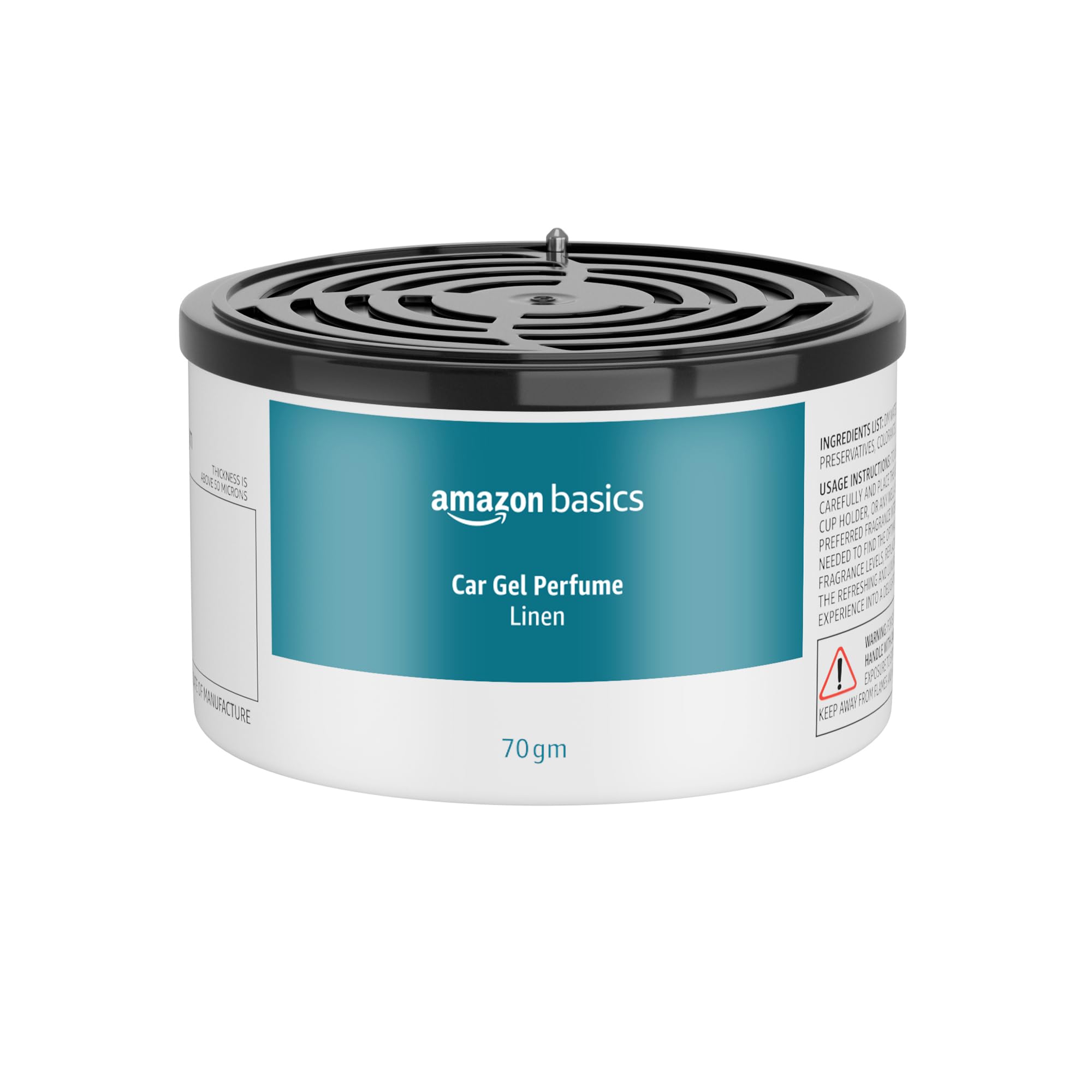 Amazon Basics Car Gel Perfume (Linen) | Long Lasting Fragrance | Odor Neutralization | Non-liquid Formula (70gm) (B0CWRY76JD) Amazon Price History, Amazon Price Tracker