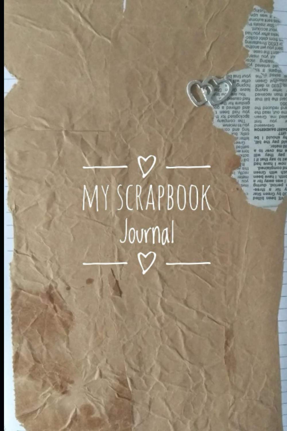 My Scrapbook Journal Notebook: A5 Scrapbook Notebook with 100 Blank pages for journaling
