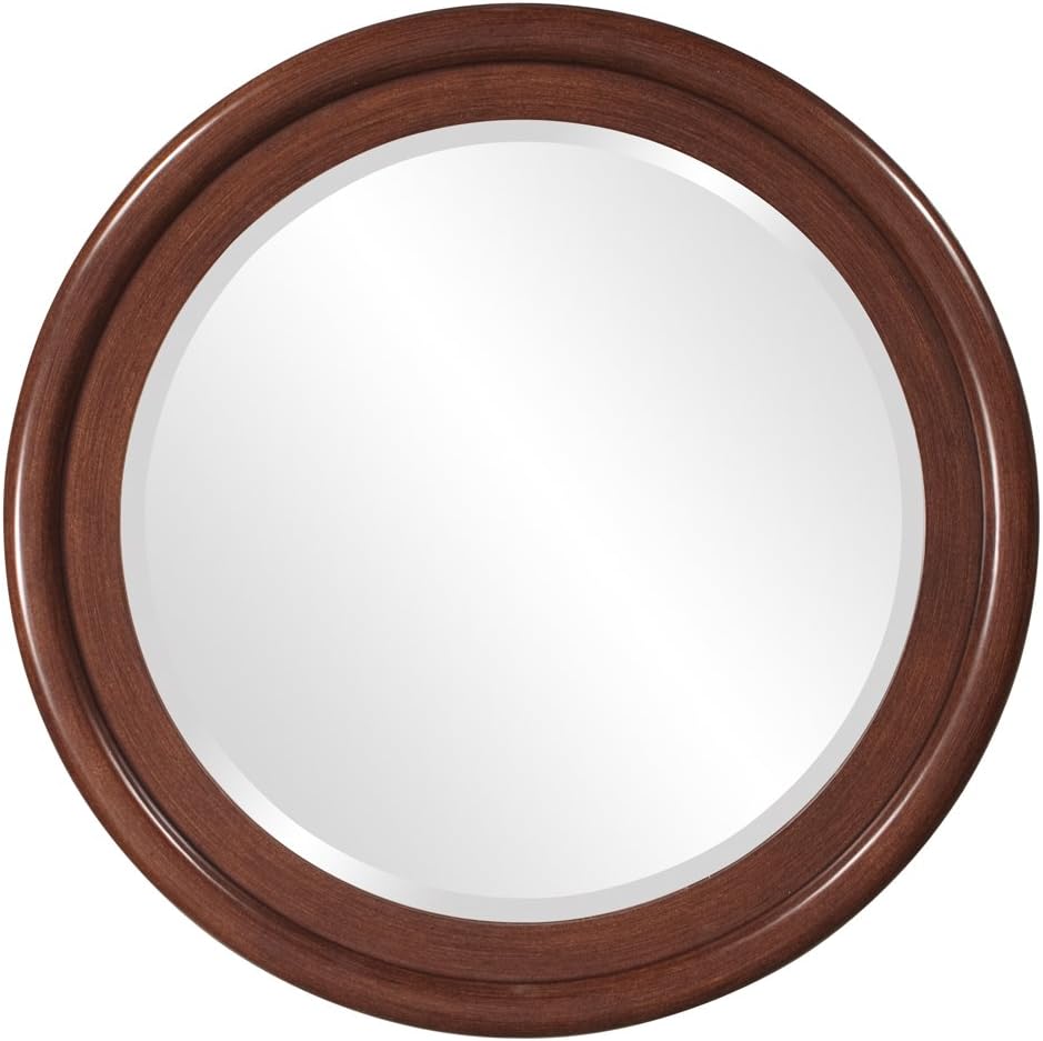 Howard Elliott 92017 Timber Wooden Round Mirror Home & Kitchen