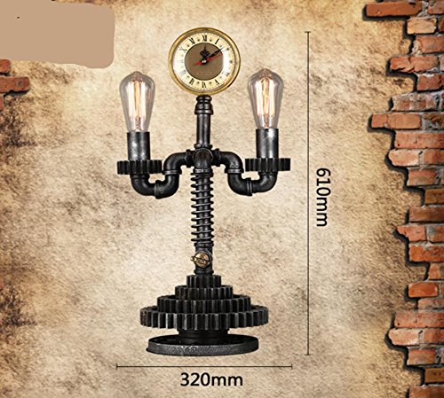 WSND Retrò in ferro battuto orologio creativo