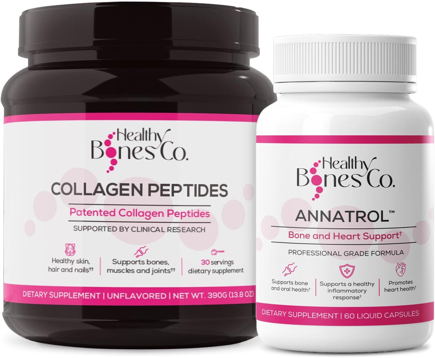 Amazon.com: Annatrol Bone Support & FORTIBONE Collagen Peptides w